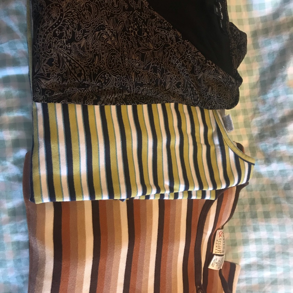 3 shirts very good condition.  3x